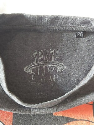 T-shirt Space Jam : A New Legacy - Gris - Looney Tunes (Bugs Bunny, Daffy Duck, Tweety) - Taille 12 Ans