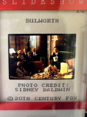 2026 Leaf Slideshow BULWORTH Original Movie Slide WARREN BEATTY 1998 Fox