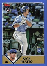 2023 Topps Archives Nick Pratto baseball rookie card #292 Kansas City Royals RC