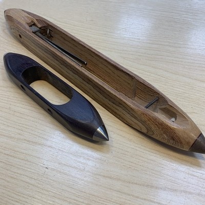 X 2 Vintage Holzwebstühle Shuttles/Weberei/Spulen 