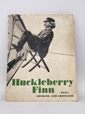 Mark Twain HUCKLEBERRY FINN Text Sources Criticism 1st Edition 1961 Lynn