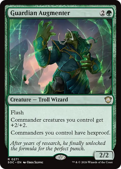 Guardian Augmenter 271 R SOC MTG NM
