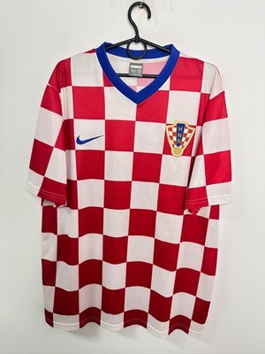 KROATIEN NATIONALMANNSCHAFT 2008/2009 HEIM FUSSBALL SHIRT TRIKOT NIKE GRÖSSE L ERWACHSENE