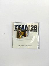 2019 PIN BADGE 19 YUKI KARAKAWA TEAM 26 MEMBER OF CHIBA LOTTEE MARINES