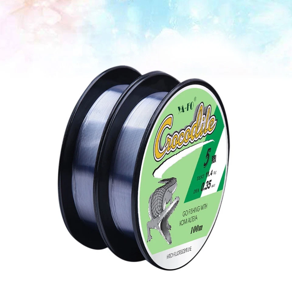 100 M Filo Da Pesca Trasparente Lineta Di Duratura Lenza Invisibile - Immagine 4 di 4