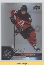 2022 Team Canada Juniors Women's WC Pillars of Light Victoria Bach #66 READ 12cy