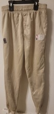 NBA Kids Sweatpants Tan Size Lg 14-16 Jogger Style Basketball Athletic