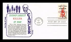 DR JIM STAMPS US COVER CRUSADE AGAINST CANCER FIRST DAY ISSUE KOHL KRAFT