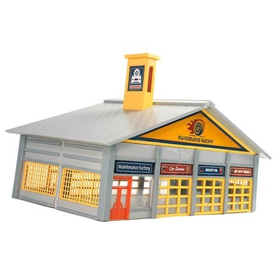 DIY Auto Service Shop 1:87 HO Scale Diorama Decoration for Architectural