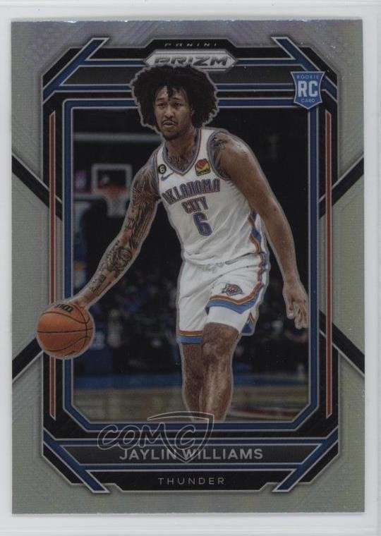 2022-23 Panini Prizm Silver Prizm Jaylin Williams #247 1jk7