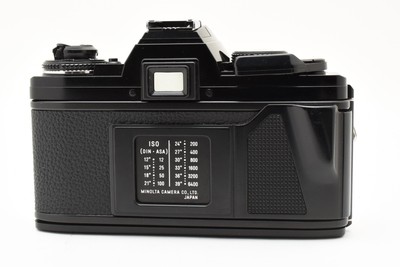 N MINT ++] Minolta New X-700 black Film Camera ROKKOR 50mm f1.4