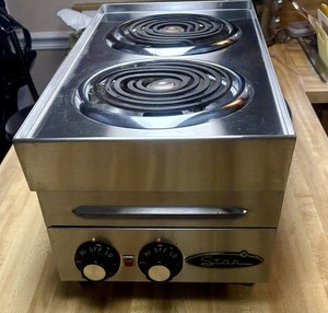 Restaurant Equipment - Star Mfg. Model 162 Commercial Double Hot Plate (240V)
