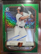 2026 Topps Bowman Chrome Ike Irish Auto Mojo Refractor/99