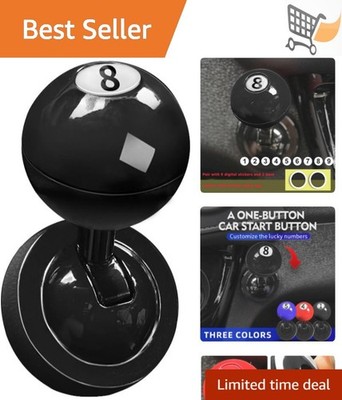 Car Push to Start Button Cover Metal Rocker Handle Protector for Automotive Use