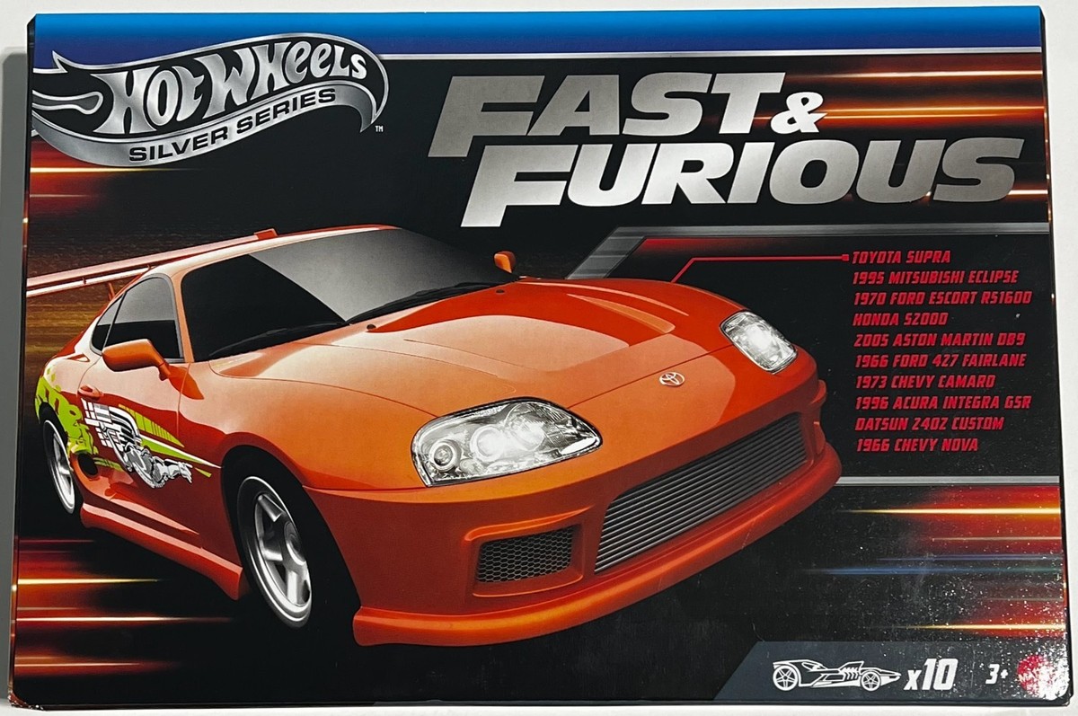 2025 Hot Wheels Silver Series Fast & Furious 10 Car Pack Box | eBay