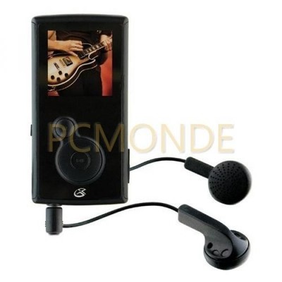 GPX 4 GB Digital Media MP3-Player - Schwarz (ML451B)