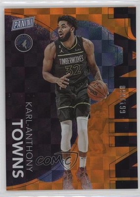 2023 Panini National Convention Orange 36/199 Karl-Anthony Towns #43 3a1