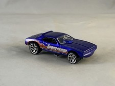 Hot Wheels Plymouth Barracuda Funny Car 2005 Mainline #183 Dark Blue Y5s