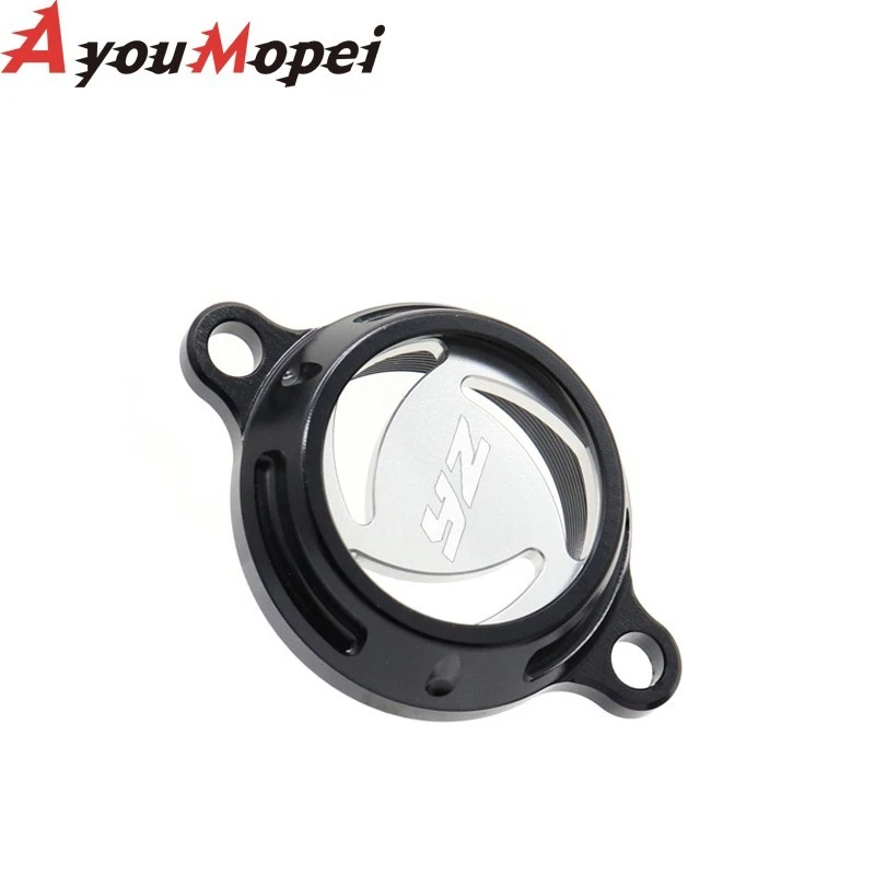 Protector de tapa de filtro de aceite de motor para Yamaha YZ 250F YZ 250FX YZ 450F/FX Foto 3 de 4