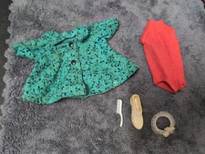vintage doll clothes lot Vogue Dolls Swimsuit Shoe Headband Brush