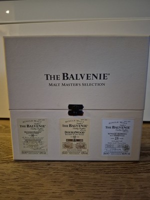 The Balvenie 3er Box  25 J. Single Barrel 78/03, 12 J. Doublewood, 10 J. Founder