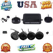 Car Reverse Backup Parking Sensor Radar System, Buzzer beeps, Detection Dista...