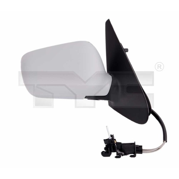 TYC AußEnspiegel Spiegel Links Passend FüR VW Polo 6N1 50 1.0 45 Grundiert-image