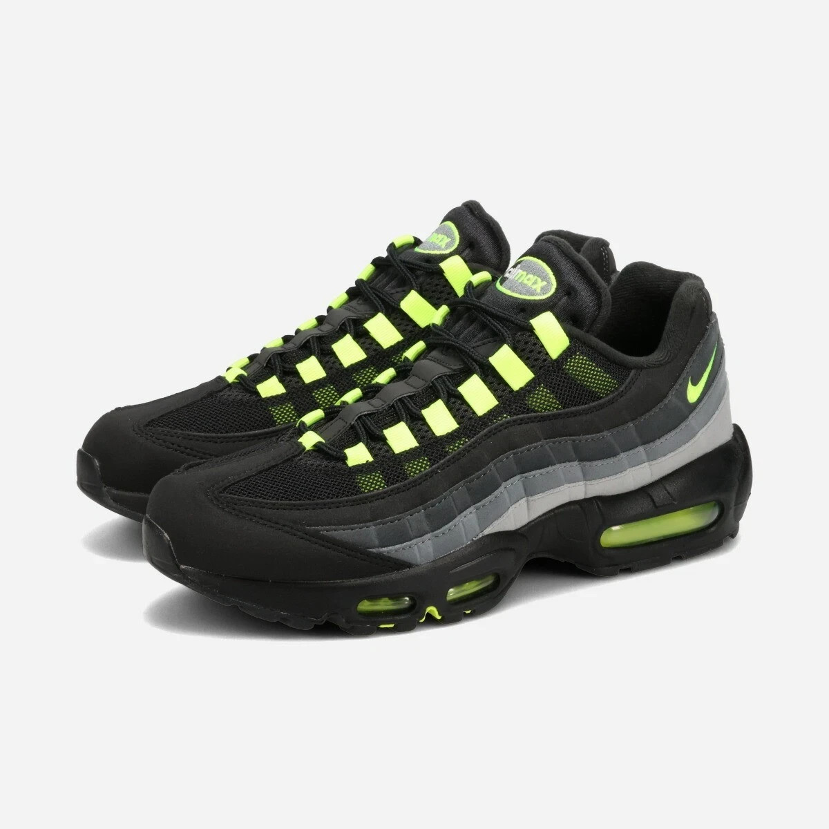 Nike Air Max 95 ブラック ホワイト ネオングリーン28.0cm Size 8.5 - Nike Air Max 95 Black Neon for sale online | eBay