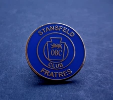 STANSFELD OBC FOOTBALL CLUB BUTTERFLY PIN BADGE