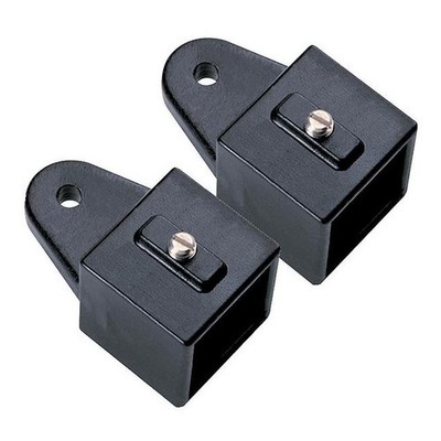 Seachoice 76341 External Eye Ends For 1'' OD Square Tubing (2 Per Pack)