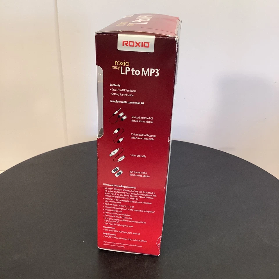 New Roxio Easy LP to MP3 Audio Capture, Conversion Module and Software NIB B2 - Image 4 of 4