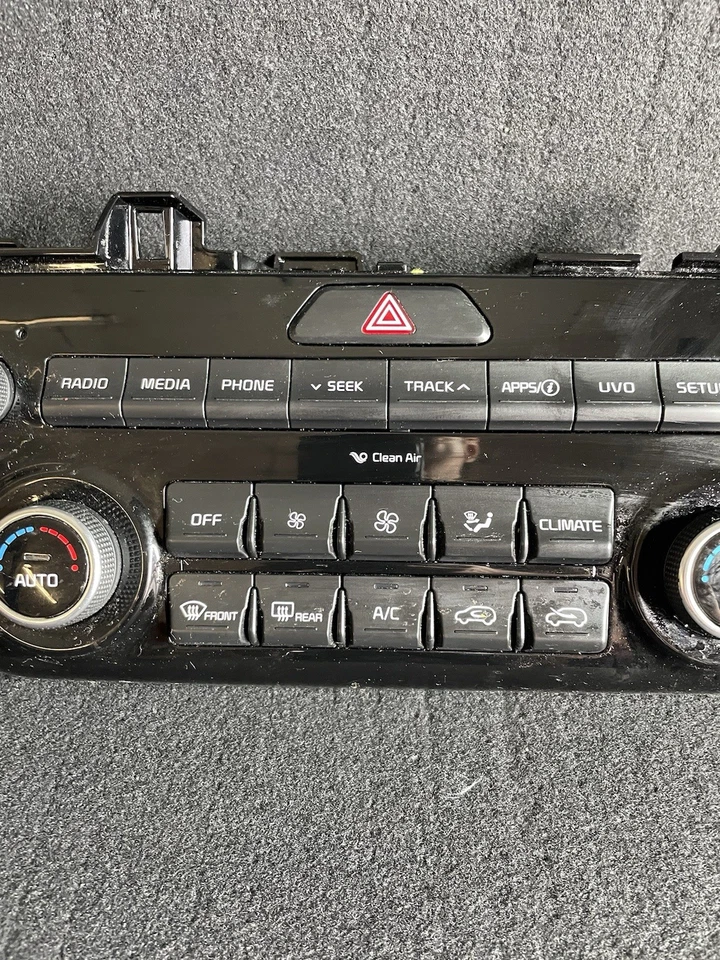 17-19 KIA SPORTAGE OEM CALENTADOR AIRE ACONDICIONADO PANEL DE CONTROL DE CLIMA 97250-D9441 Foto 3 de 4