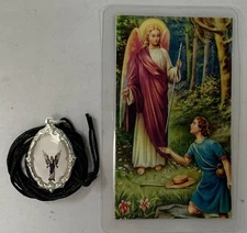 MEDAL OF SAINT RAPHAEL THE ARCHANGEL, MEDALLA DE SAN REFAEL ARCÁNGEL,  MIRACLE