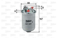 Valeo Kraftstofffilter 587506 FüR Seat VW