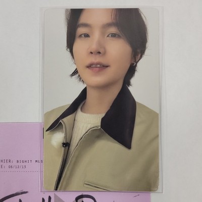 Official BTS ARIRANG SUGA YOONGI Weverse Global POB Photocard A
