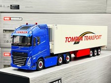 Volvo FH5 globetrotter XL 6x2 reefer trailer "Tomren" WSI truck models 1:50
