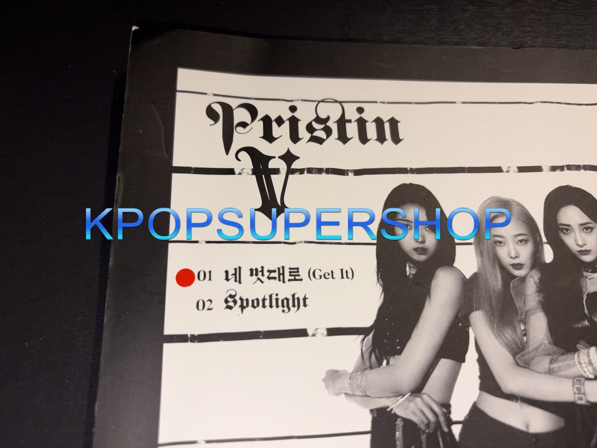 Pristin V 1st Single Album Like a V Autographed Signed CD