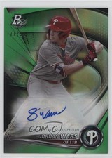 2022 Bowman Platinum Top Prospects Green 71/99 Jordan Viars #TOP-55 Auto nd3