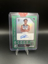 2023-24 Panini Donruss Optic - Signature Series Jaylen Clark #SS-CLK Green Prizm