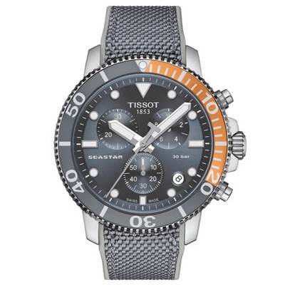 TISSOT Seastar 1000 T120.417.17.081.01 Grey Stainless Men's Watch New in Box