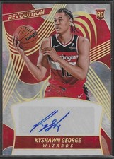 2024-25 Panini Revolution Kyshawn George RC Rookie Auto Infinite /25