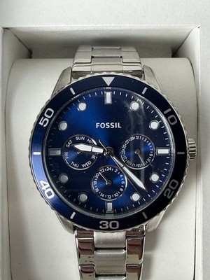 Fossil His and Hers Multifunction Stainless Steel Watch Box  display picture 2