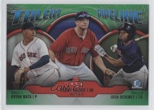 2019 Bowman Green Refractor 91/99 Josh Ockimey Bryan Mata Bobby Dalbec 0w7