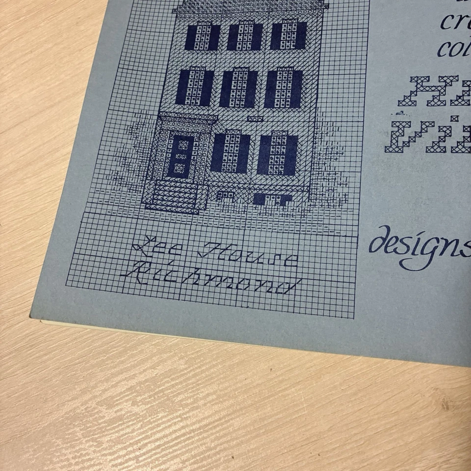 RARE Historic Virginia Cross Stitch Collection Sue Hillis Vintage Leaflet Charts - Image 4 of 4