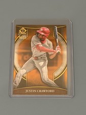 2023 Bowman - Bowman Invicta Justin Crawford #BI-3 Orange Refractor /25 (RC)