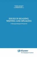 A. Caramazza | Issues In Reading, Writing And Speaking | Buch | Englisch (1990)