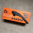 RBX Handheld Deep Tissue Massager, 6 Heads, Corded Electric, Black Full Body — photo 1