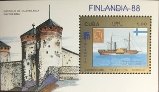 Caribbean 1988 Finlandia Minisheet MNH