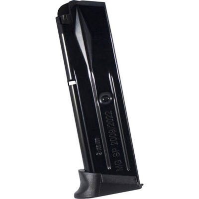 Mec-Gar 10-Round Magazine for Sig Sauer Pro SP2009 SP2022 9mm MGSP910B Blued