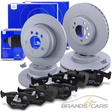 ATE BREMSSCHEIBEN Ø335/324 +CERAMIC BREMSBELÄGE VORNE+HINTEN FÜR BMW X5 E53